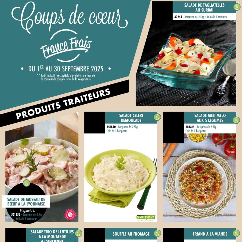 Catalogue Coup de Coeur Septembre 2025