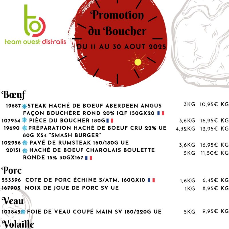 La Sélection de notre Boucher