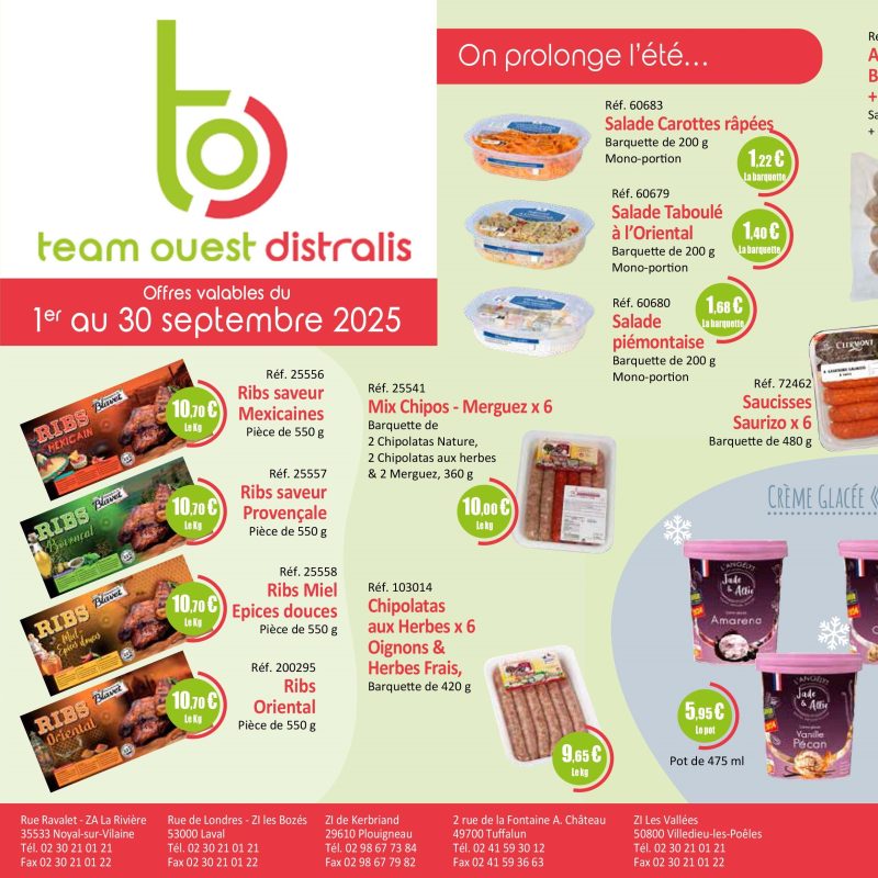 Catalogue promo "Les Halles du Frais" Septembre 2025