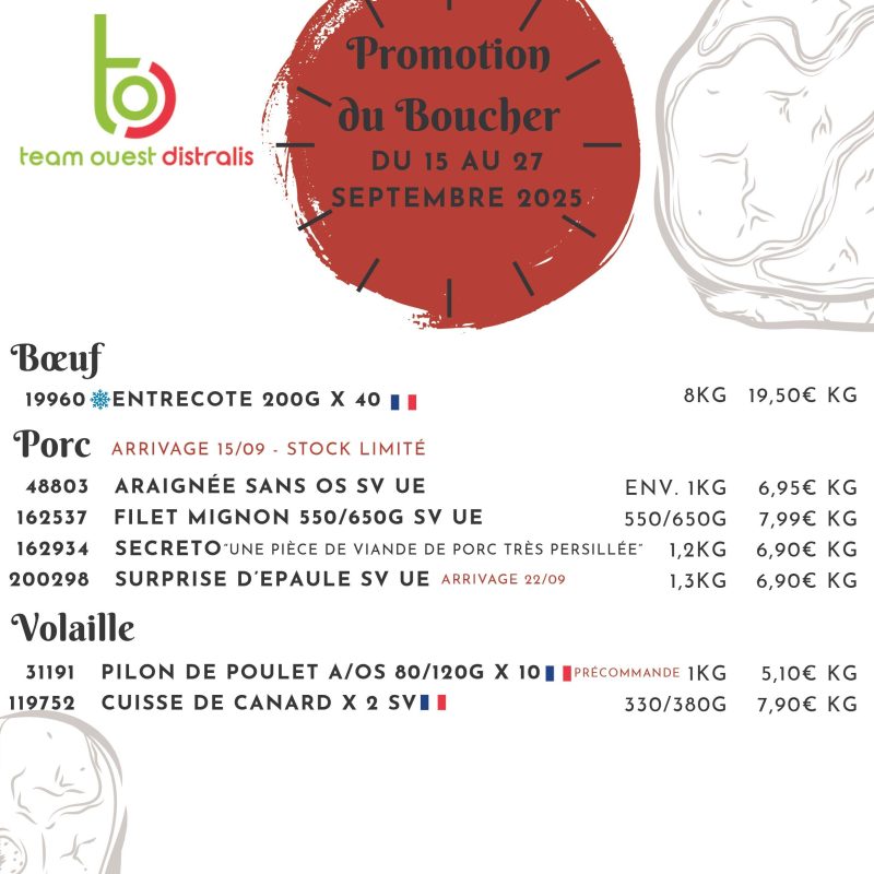 La Sélection de notre Boucher