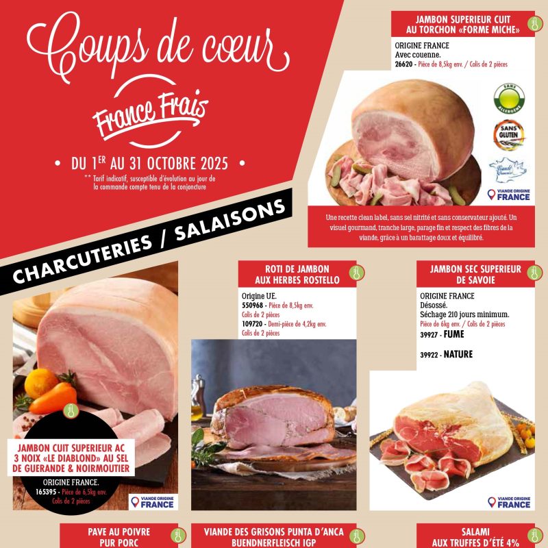 Catalogue Coup de Coeur Octobre 2025