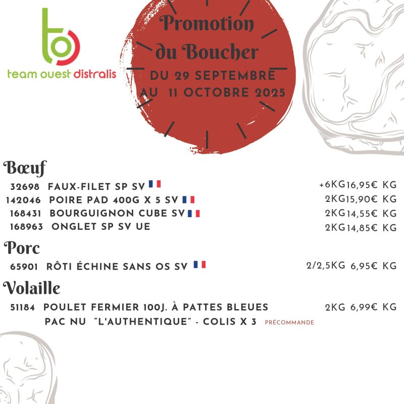 Catalogue promo "Les Halles du Frais" Octobre 2025
