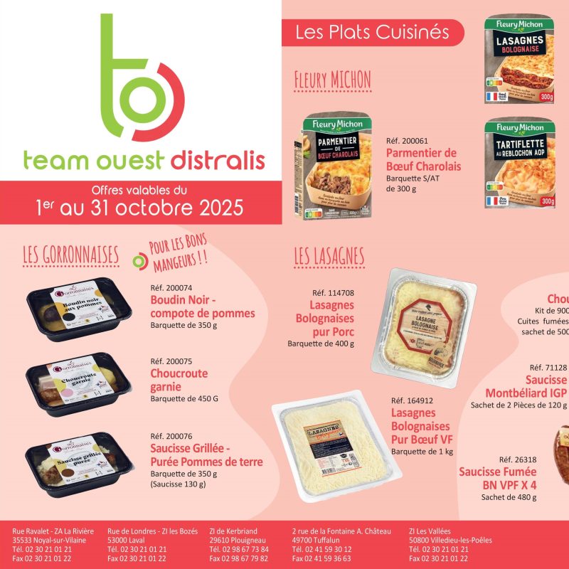 Catalogue promo "Les Halles du Frais" Octobre 2025
