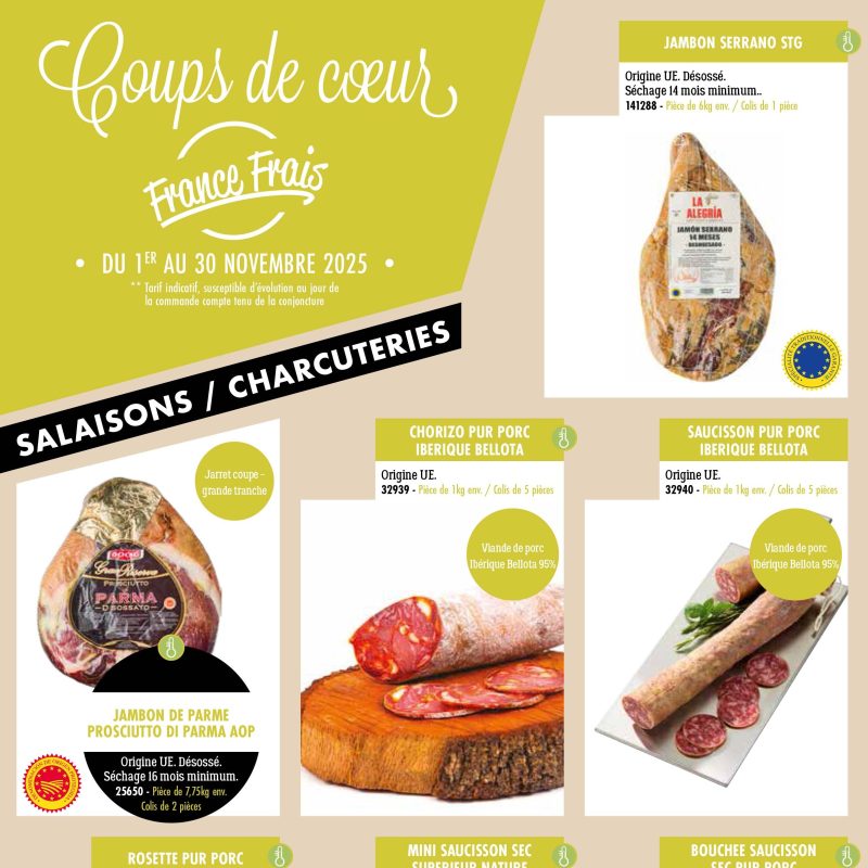 Catalogue Coup de Coeur Novembre 2025