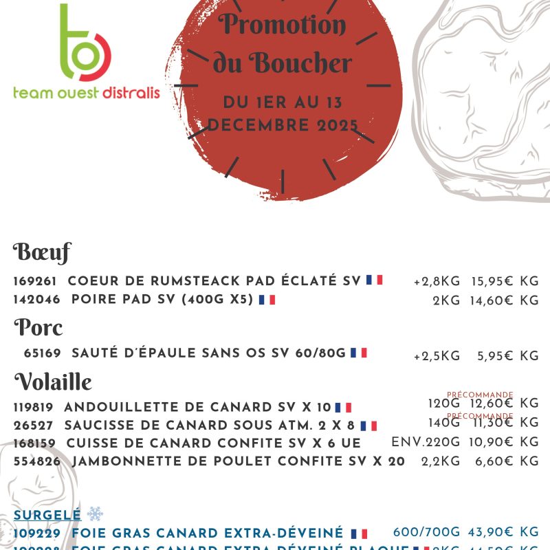 La Sélection de notre Boucher