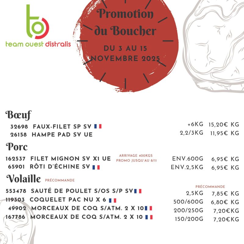 La Sélection de notre Boucher