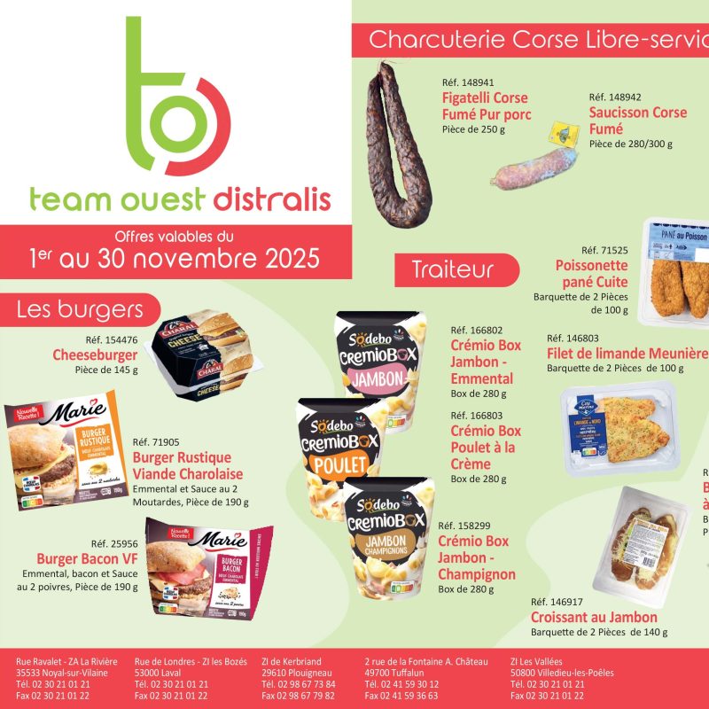 Catalogue promo "Les Halles du Frais" Novembre 2025