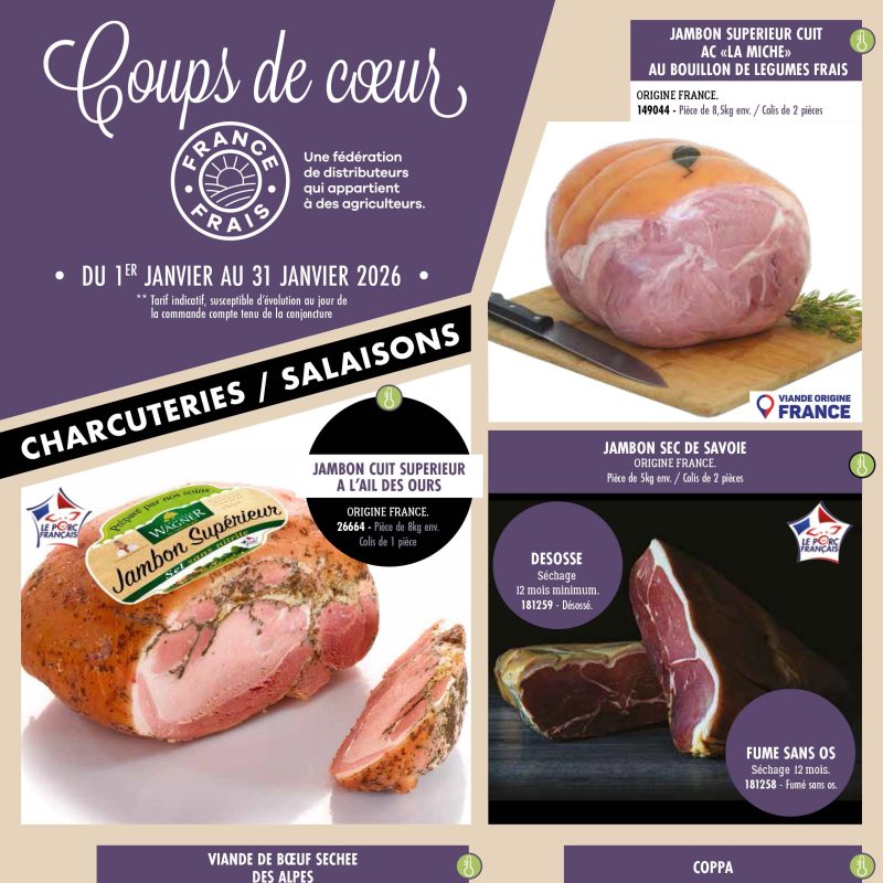 Catalogue Coup de Coeur Janvier 2026