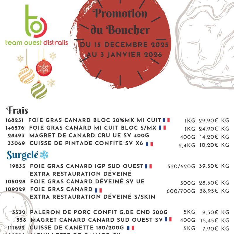 La Sélection de notre Boucher