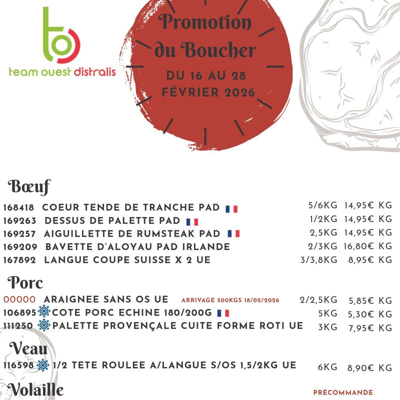 La Sélection de notre Boucher