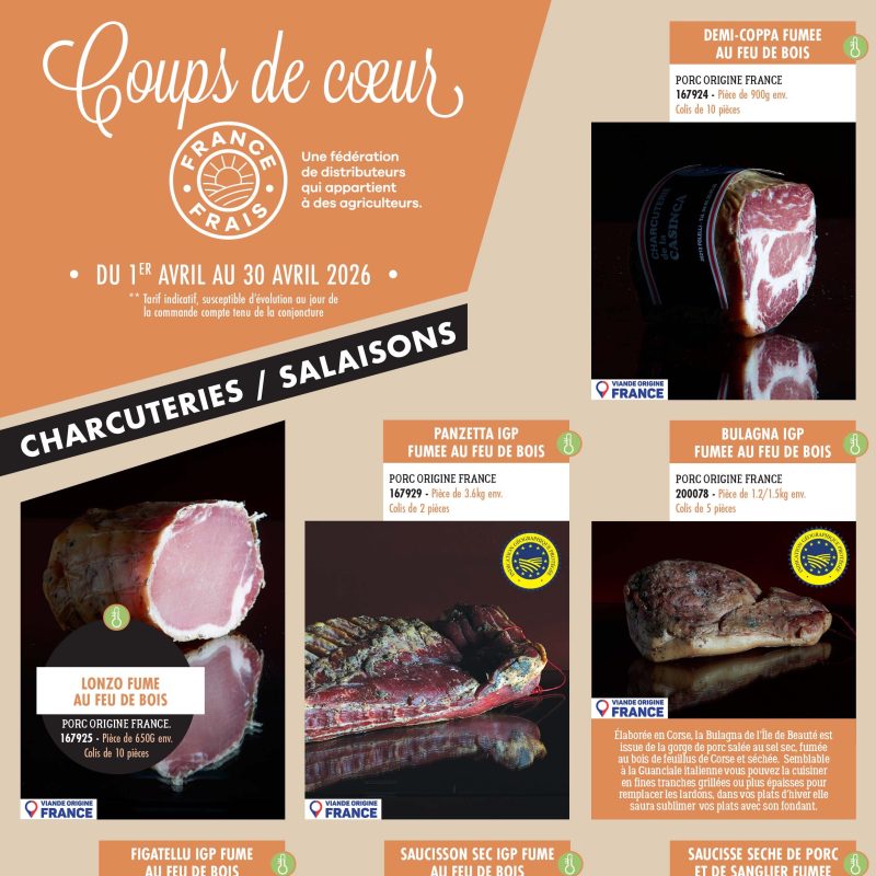 Catalogue Coup de Coeur Avril 2026