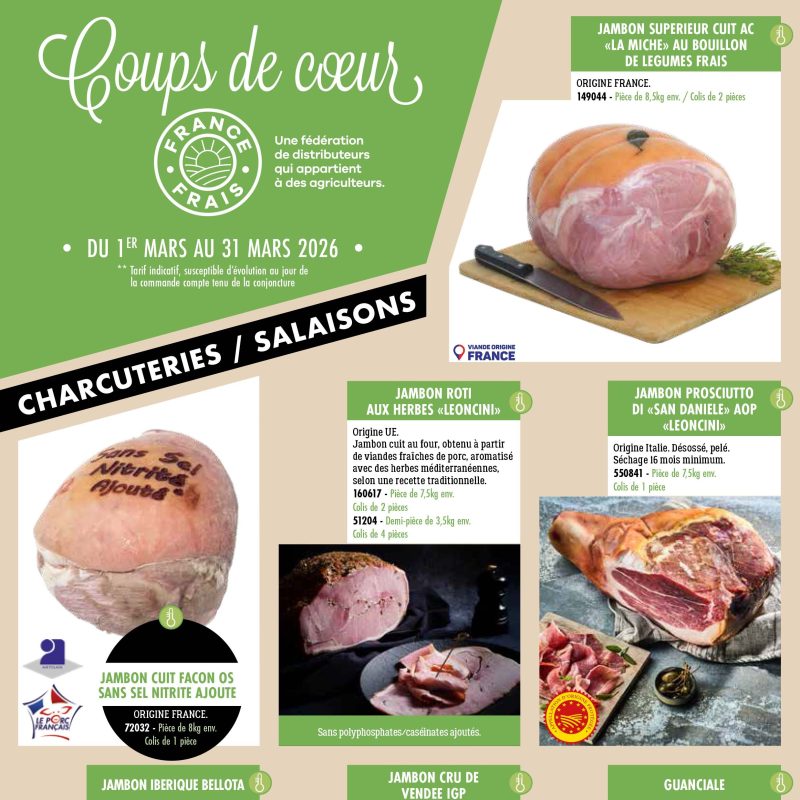 Catalogue Coup de Coeur Mars 2026