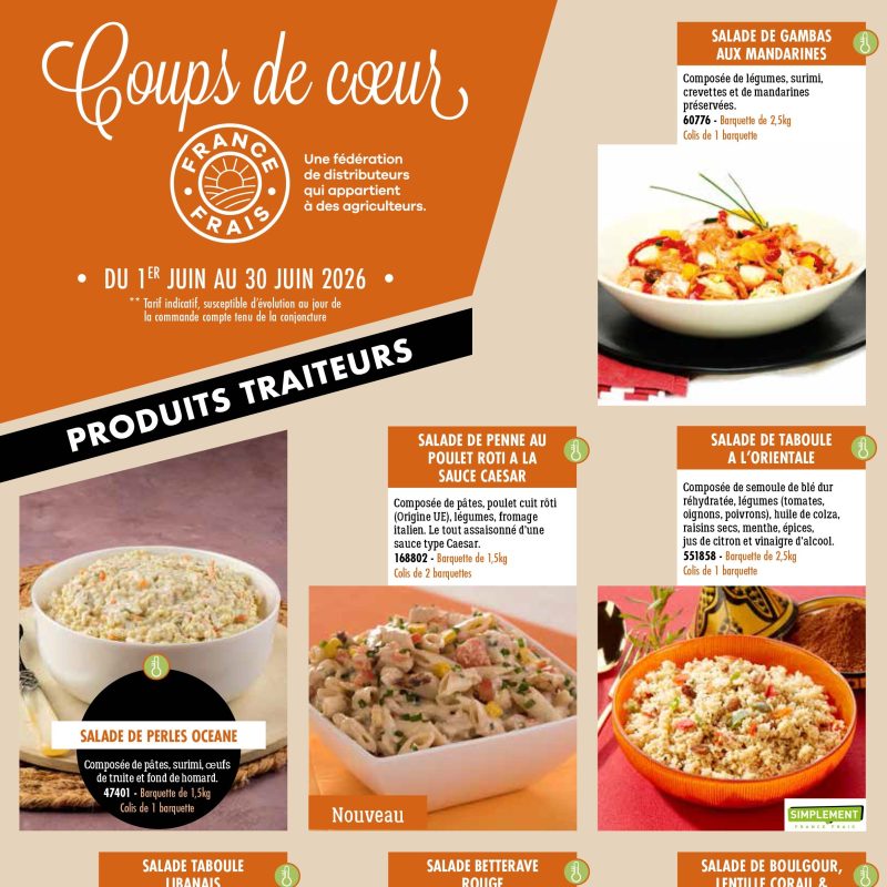 Catalogue Coup de Coeur Juin 2026