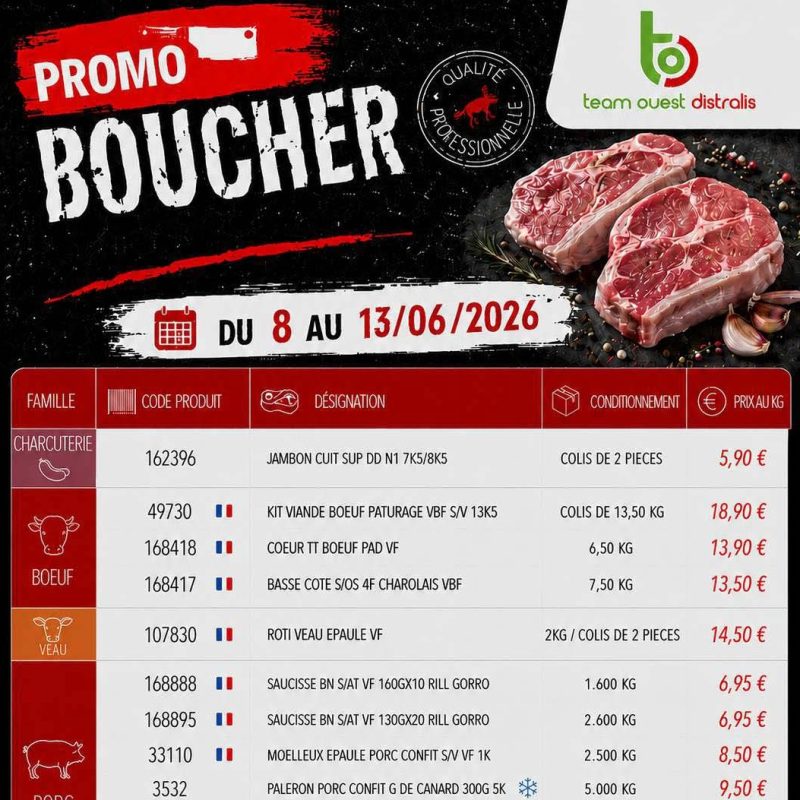 La Sélection de notre Boucher