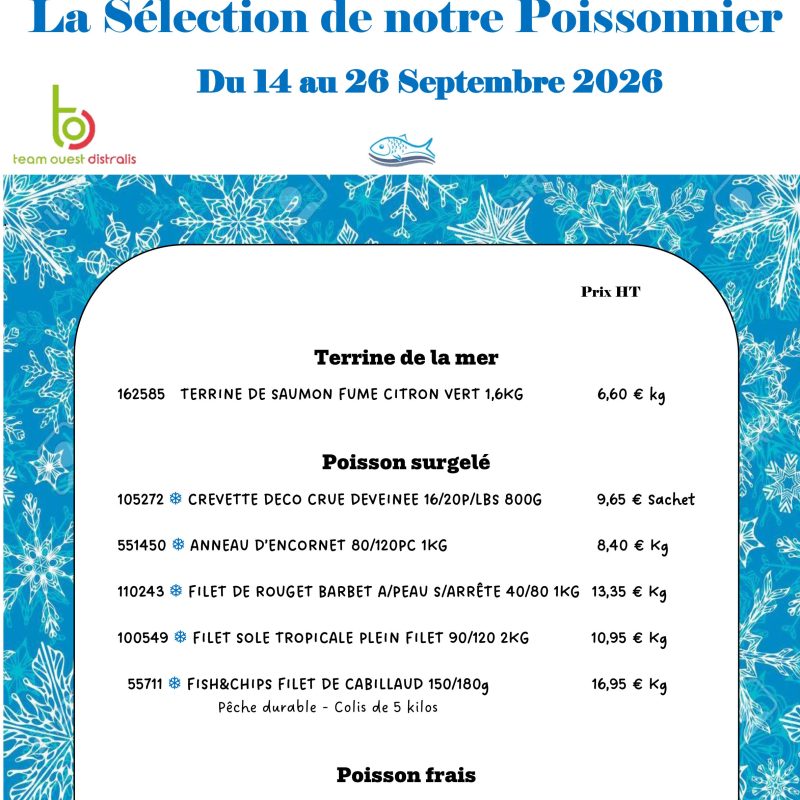 La Sélection du Poissonnier