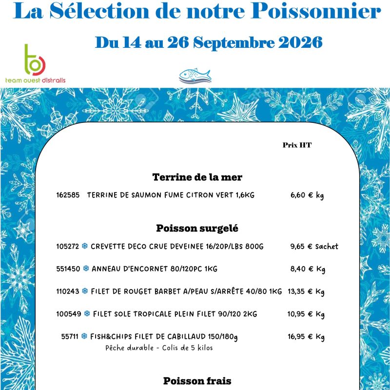La Sélection du Poissonnier