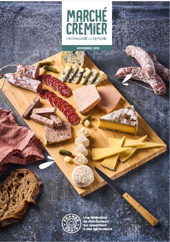 Le marché du crémier Novembre 2026