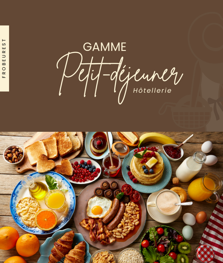 Gamme Petits-déjeuner hôtellerie
