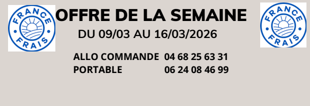 Flash Week 09/03/2026 au 16/03/2026
