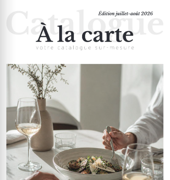 A la carte - Juillet  - Aout 2026 