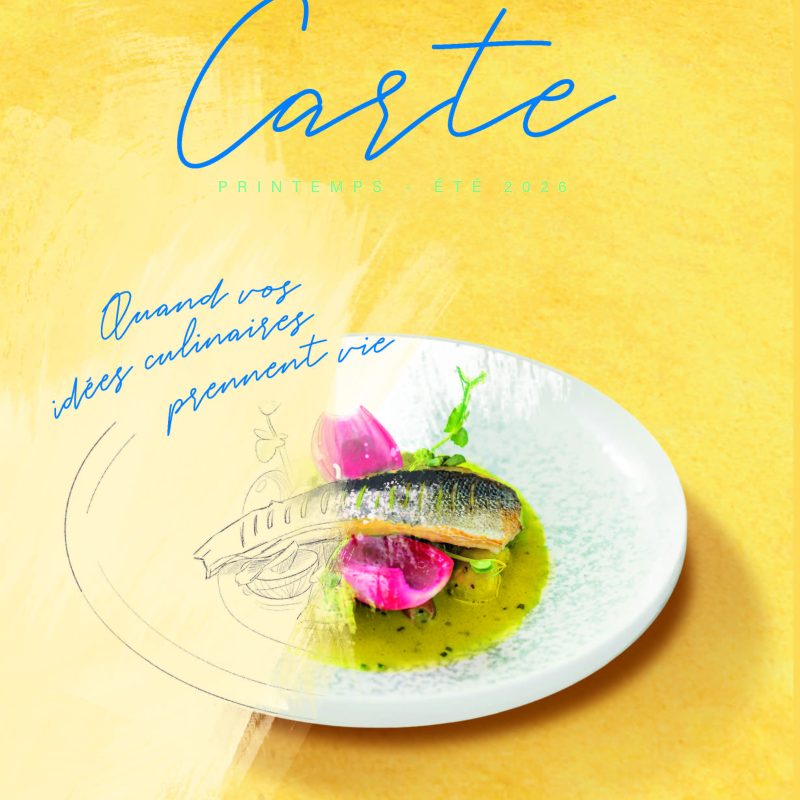 La carte - Printemps/Été 2026