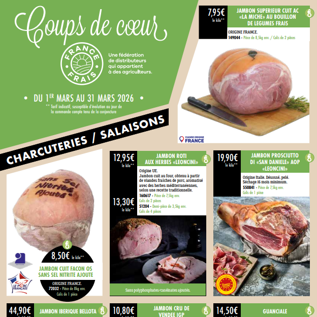 Coups de cœur - Mars 2026