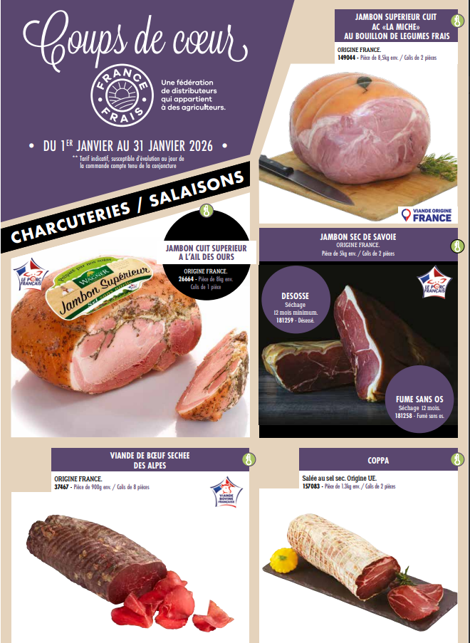 Coups de cœur Janvier 