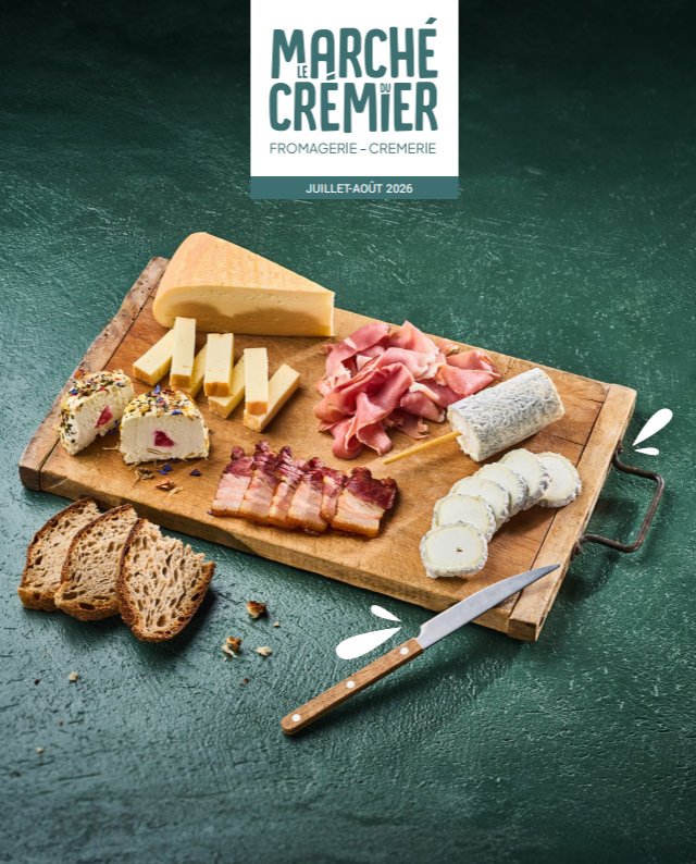 Le marché du crémier Juillet et Aout
