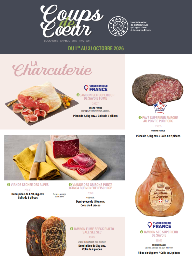 Coups de cœur Octobre